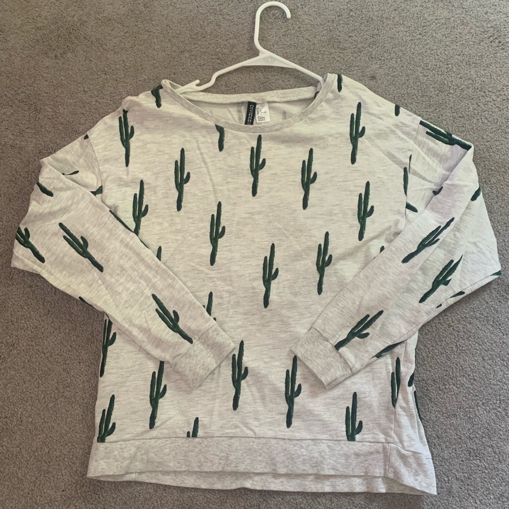H&M Cactus Sweatshirt